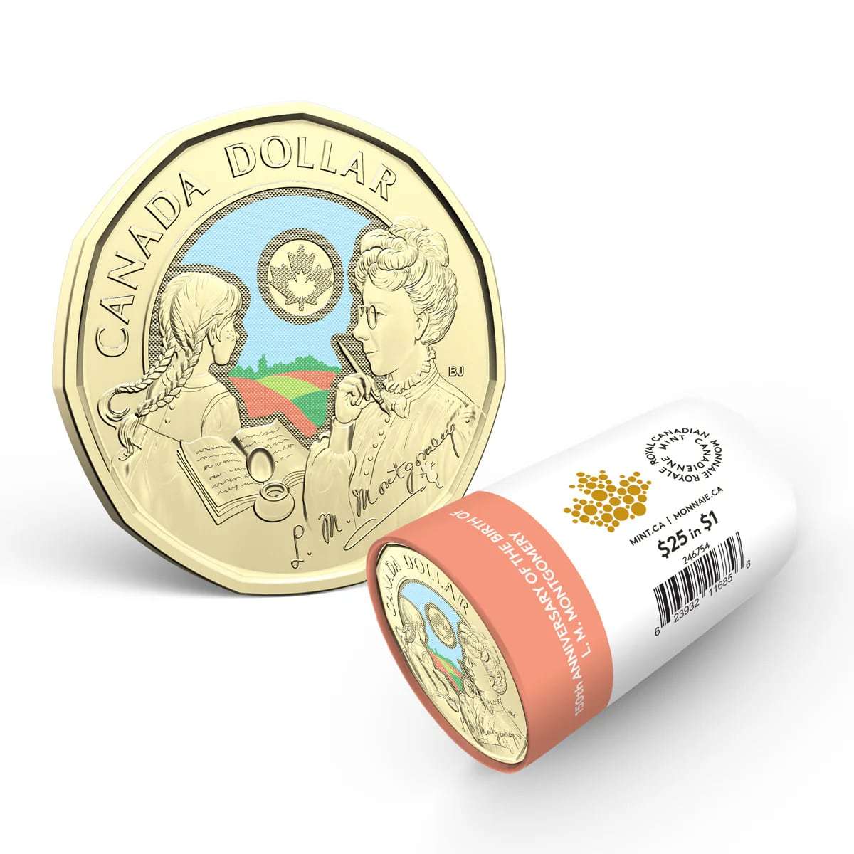 fullMatchVisible2024 150Th Anniversary Of The Birth Of L.M. Montgomery - Special Wrap Roll (Colourized)$1