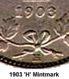 fullMatchVisible1903HVG8F12VF20EF40AU50MS60MS62MS63MS641903H