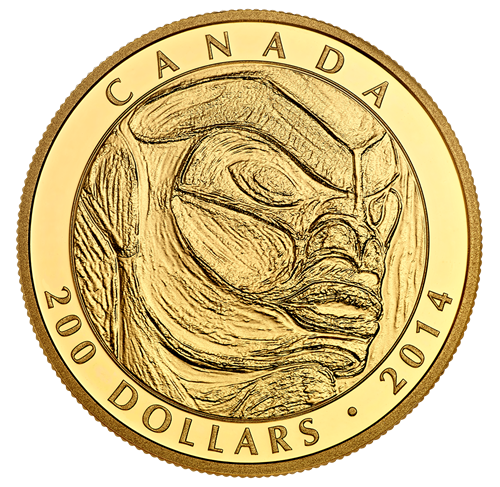 Canada Gold 2014 $200 Zunoqua - Celebrating Emily Carr PF 1oz, .9999