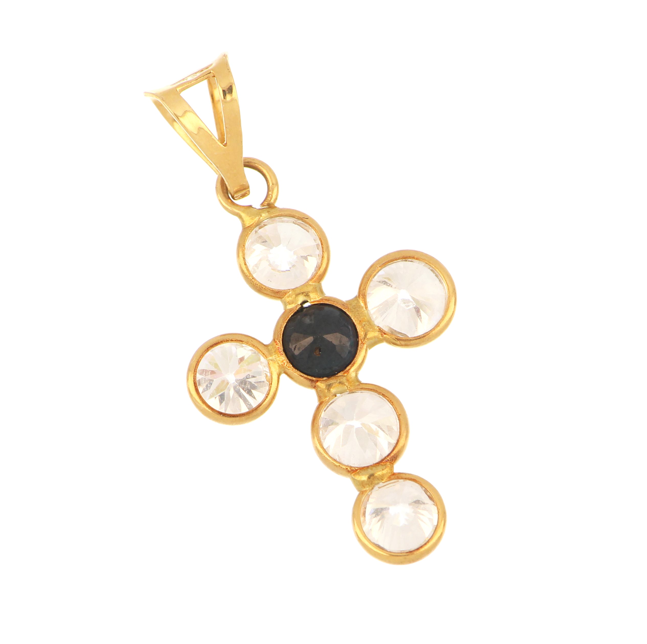 18kt Yellow Gold Cross Pendant