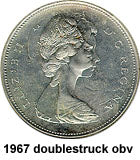fullMatchVisible1967 Double StruckMS63MS64MS65Special Order