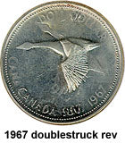 fullMatchVisible1967 Double StruckMS63MS64MS65Special Order
