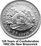 fullMatchVisible1992 New BrunswickMS60MS63MS64MS65PLSpecial Order