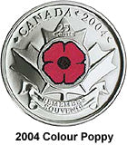 fullMatchVisible2004 Colourised PoppyMS60MS63MS64MS65Special Order