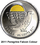 fullMatchVisible2011 Peregrine Falcon ColourMS60MS63MS64MS65Special Order