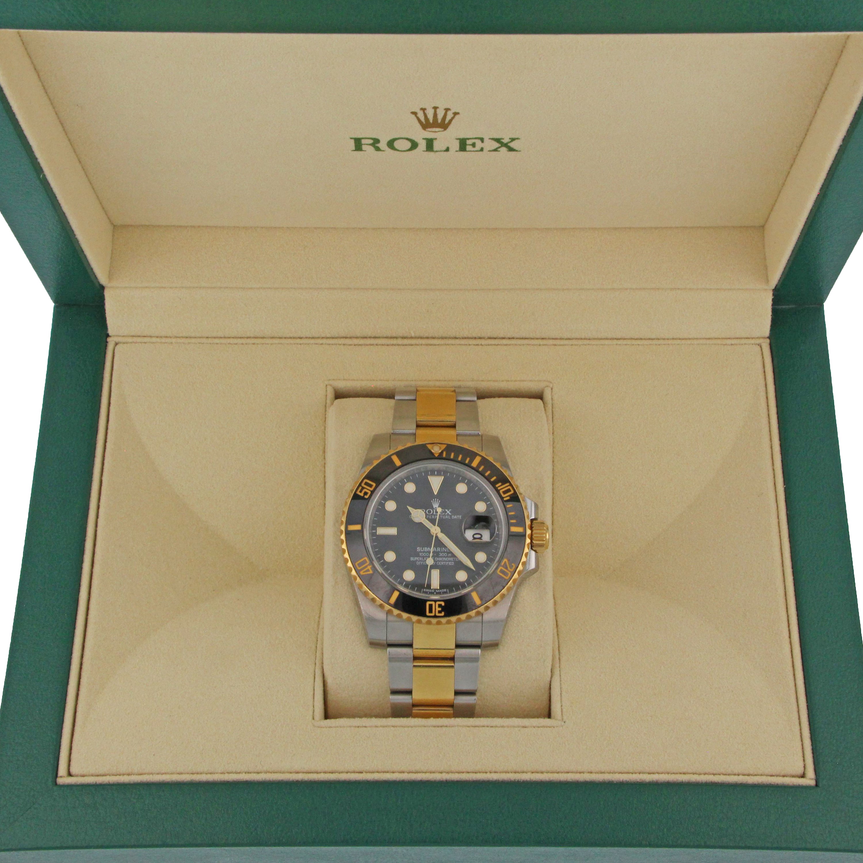Rolex Submariner original box and certificate authentication