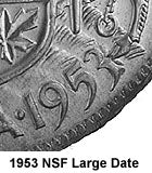 fullMatchVisible1953 Large Date, No Shoulder FoldVG8F12VF20EF40AU50MS60MS63MS64Special Order