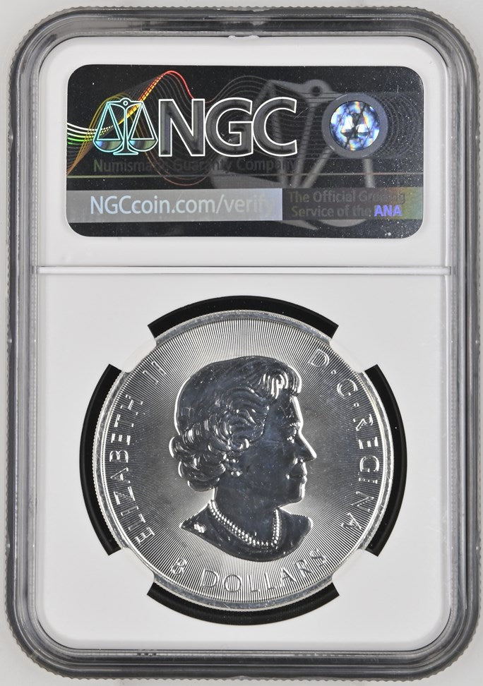 Canada Silver 2018 $8 Superleaf - The Superleaf MS 1.5oz, .9999