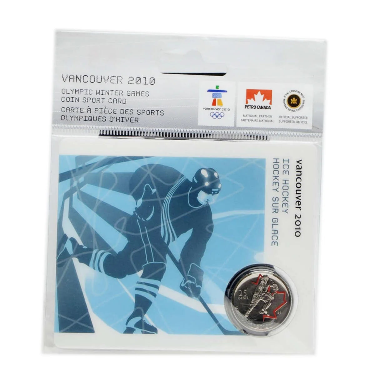 2007 25c Vancouver 2010 - Ice Hockey - Olympic Sports Card