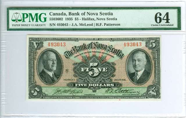 fullMatchVisibleBank of Nova ScotiaMS64PMG