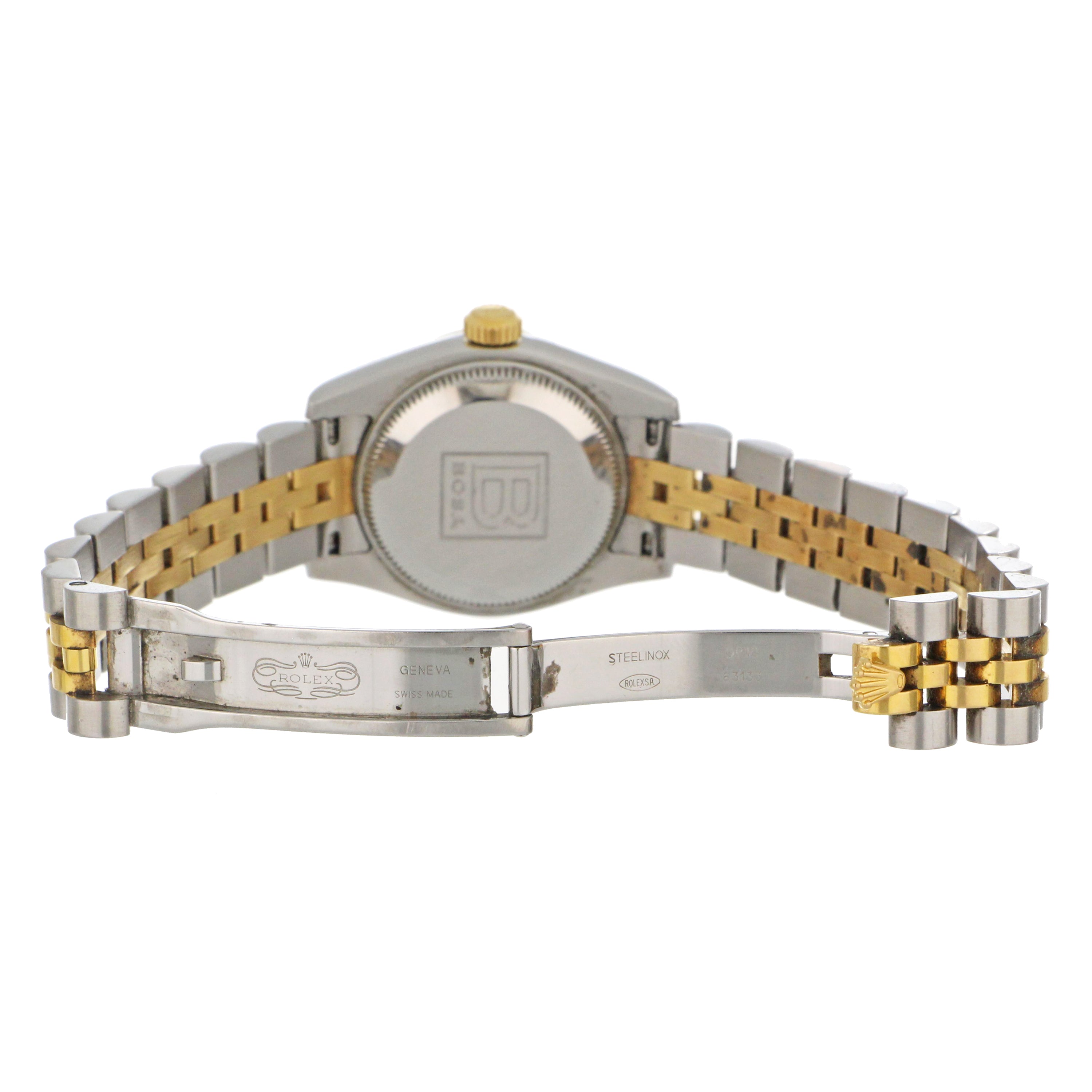 Rolex warranty certificate card and original booklet included with the Ladies’ Oyster Perpetual Datejust watch