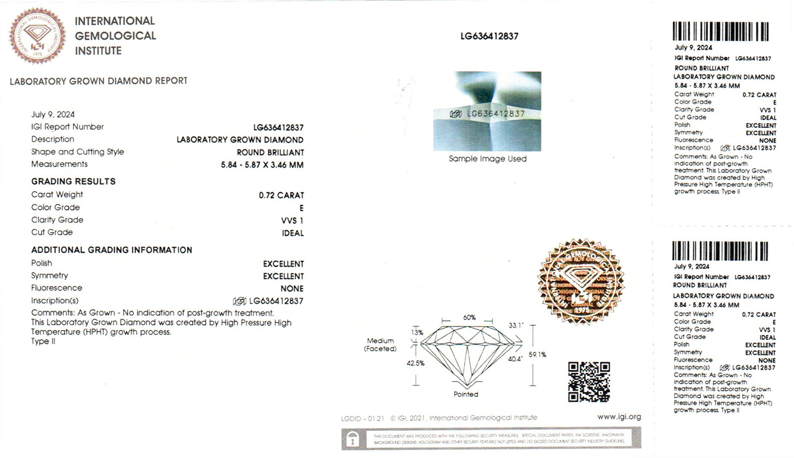 Profile shot of 14kt yellow gold solitaire engagement ring highlighting diamond shape and craftsmanship