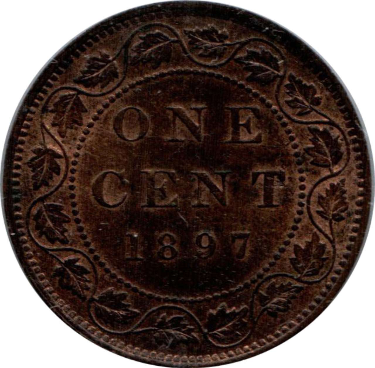 fullMatchVisible1897 Red & BrownMS62ICCS