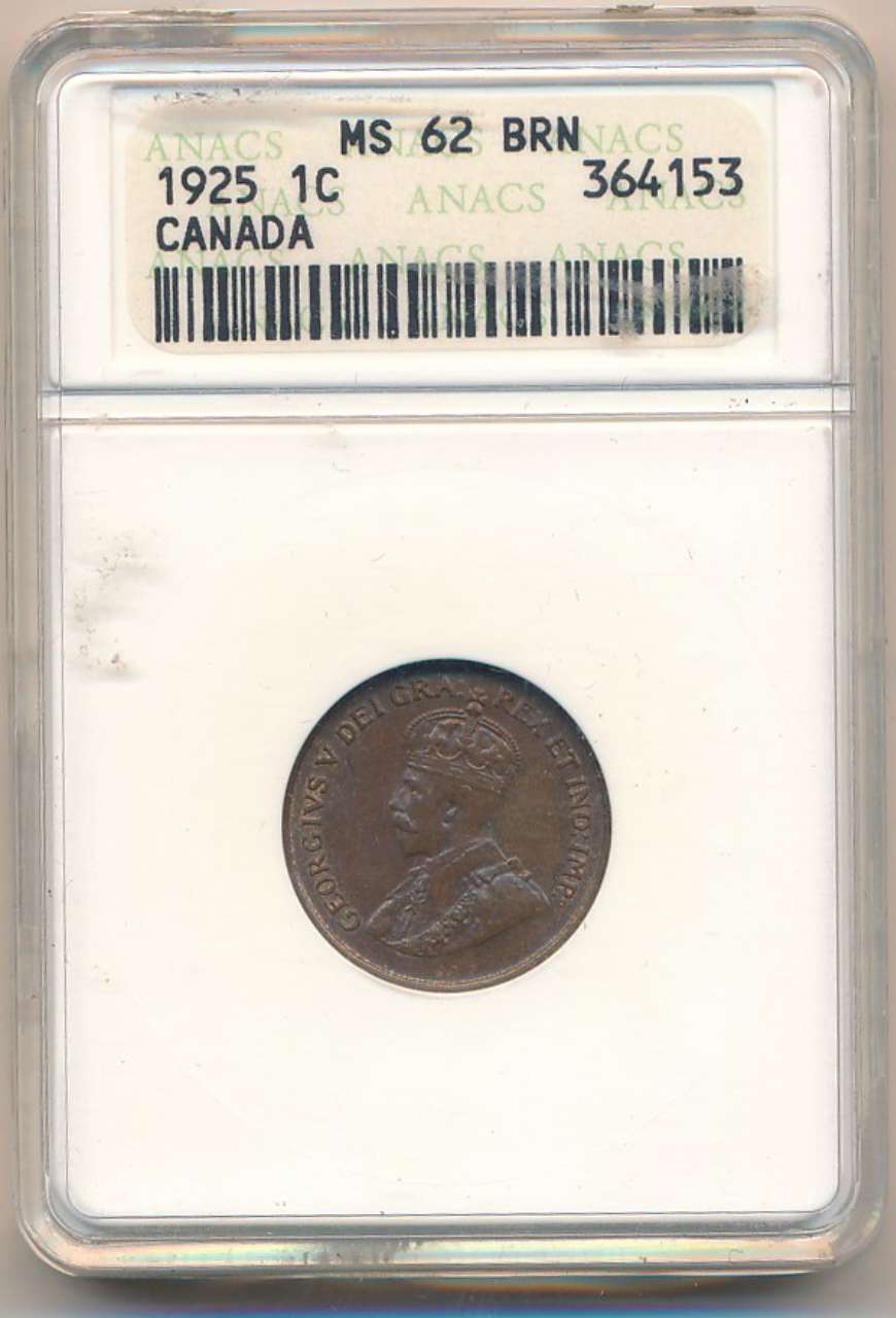 fullMatchVisible1925 BrnMS62ANACS