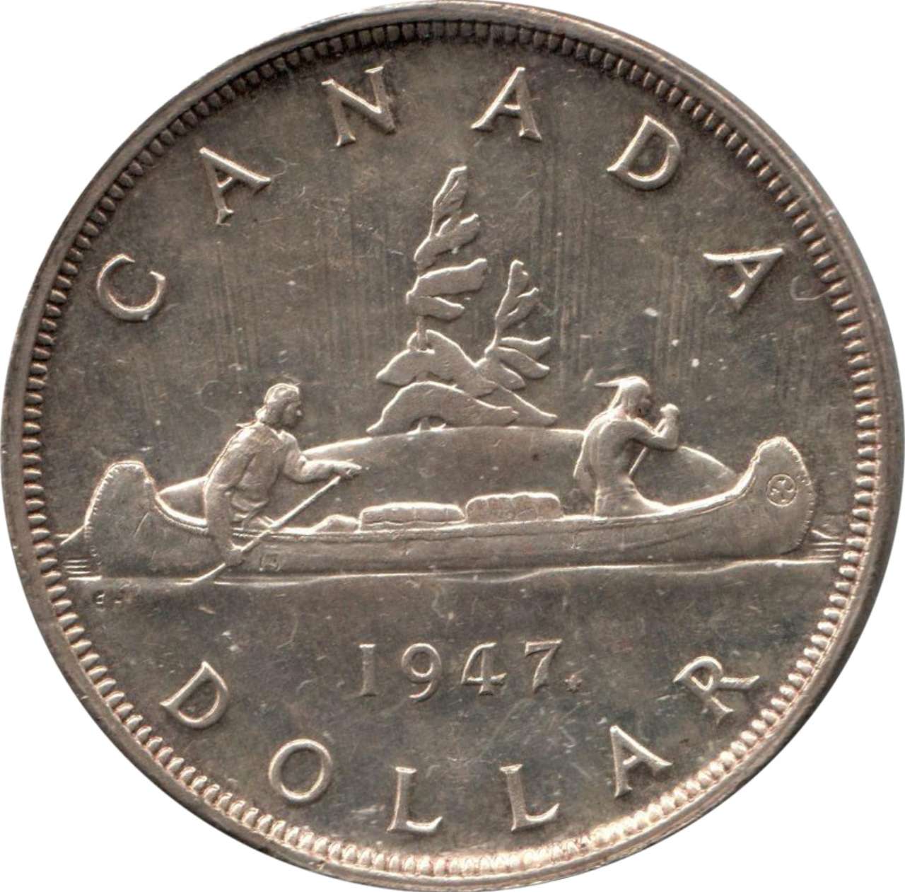 fullMatchVisible1947 Maple LeafMS63ICCS