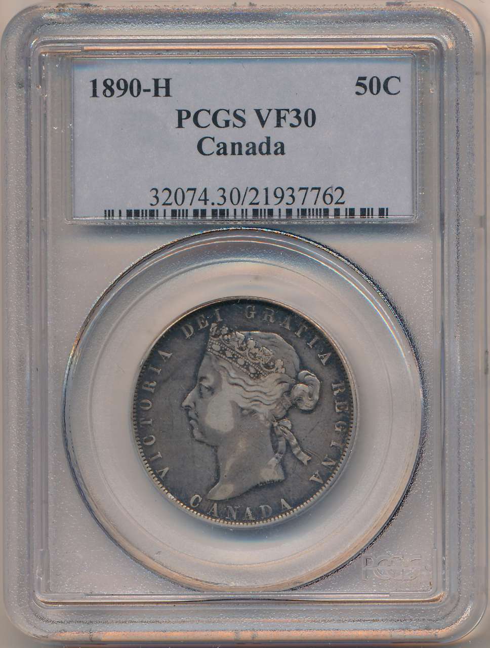 fullMatchVisible1890HVF30PCGS