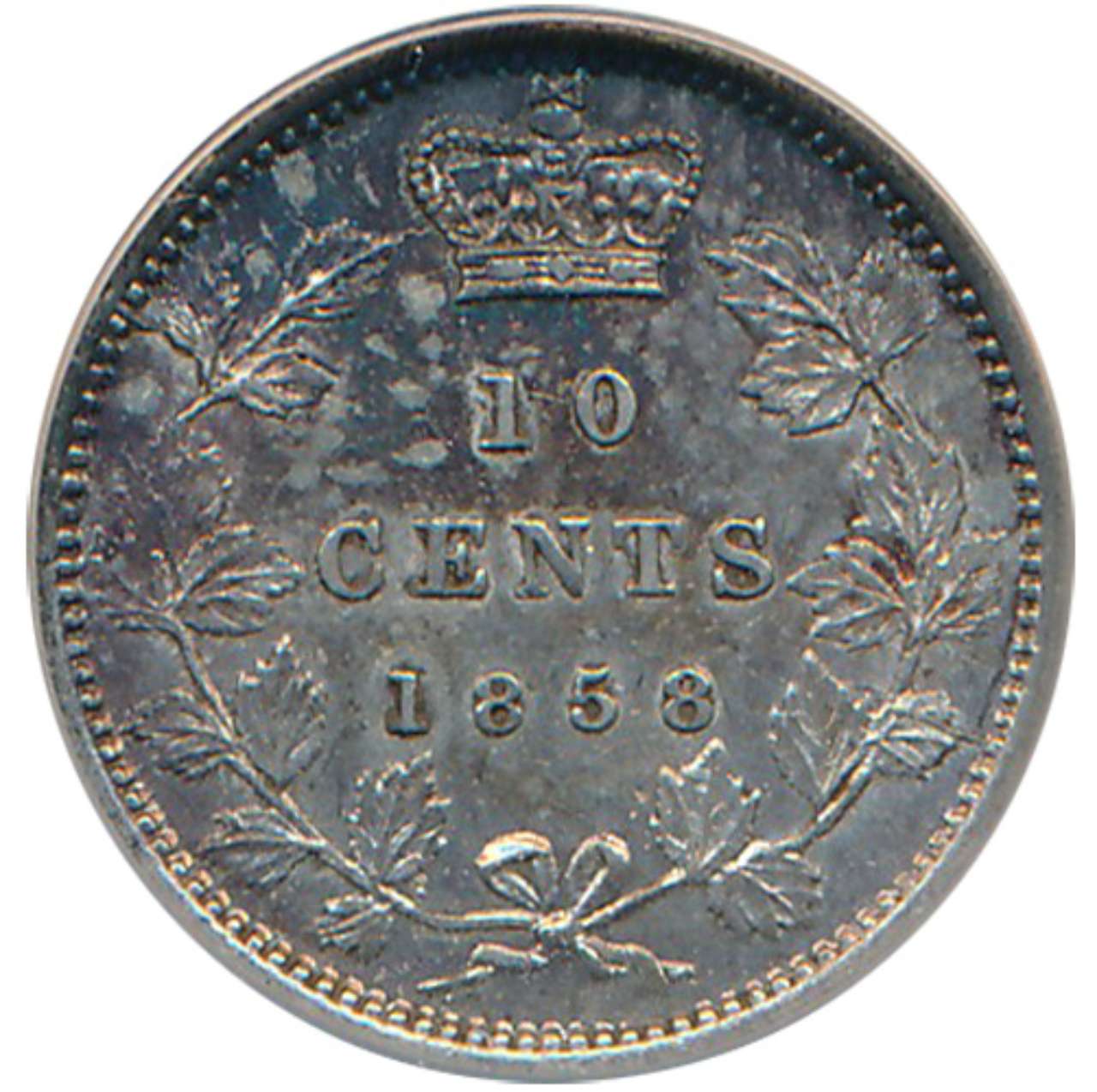 fullMatchVisible1858 D.C. Daniels CollectionAU53ANACS