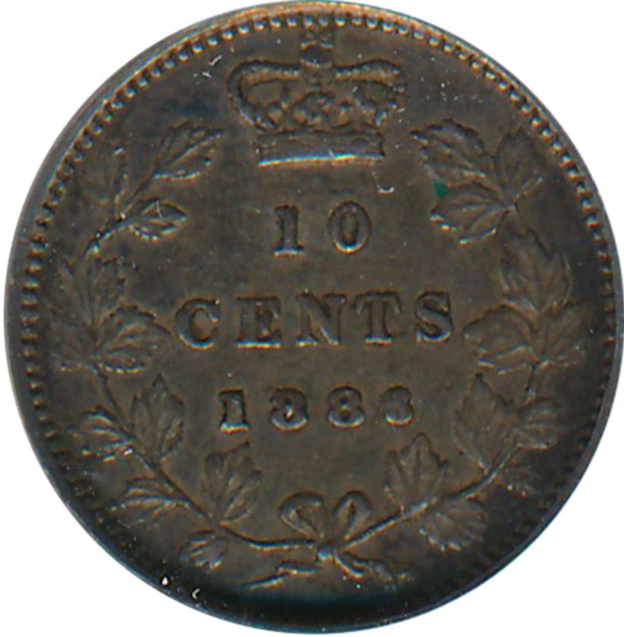 fullMatchVisible1886 Small 6; D.C. Daniels CollectionEF45ANACS #2