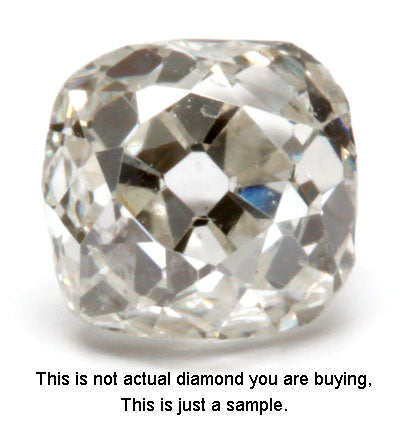 Loose diamond Old Mine Cut 0.14ct, SI3, G