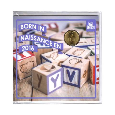 2016 Baby Gift Set with 5 Coins
