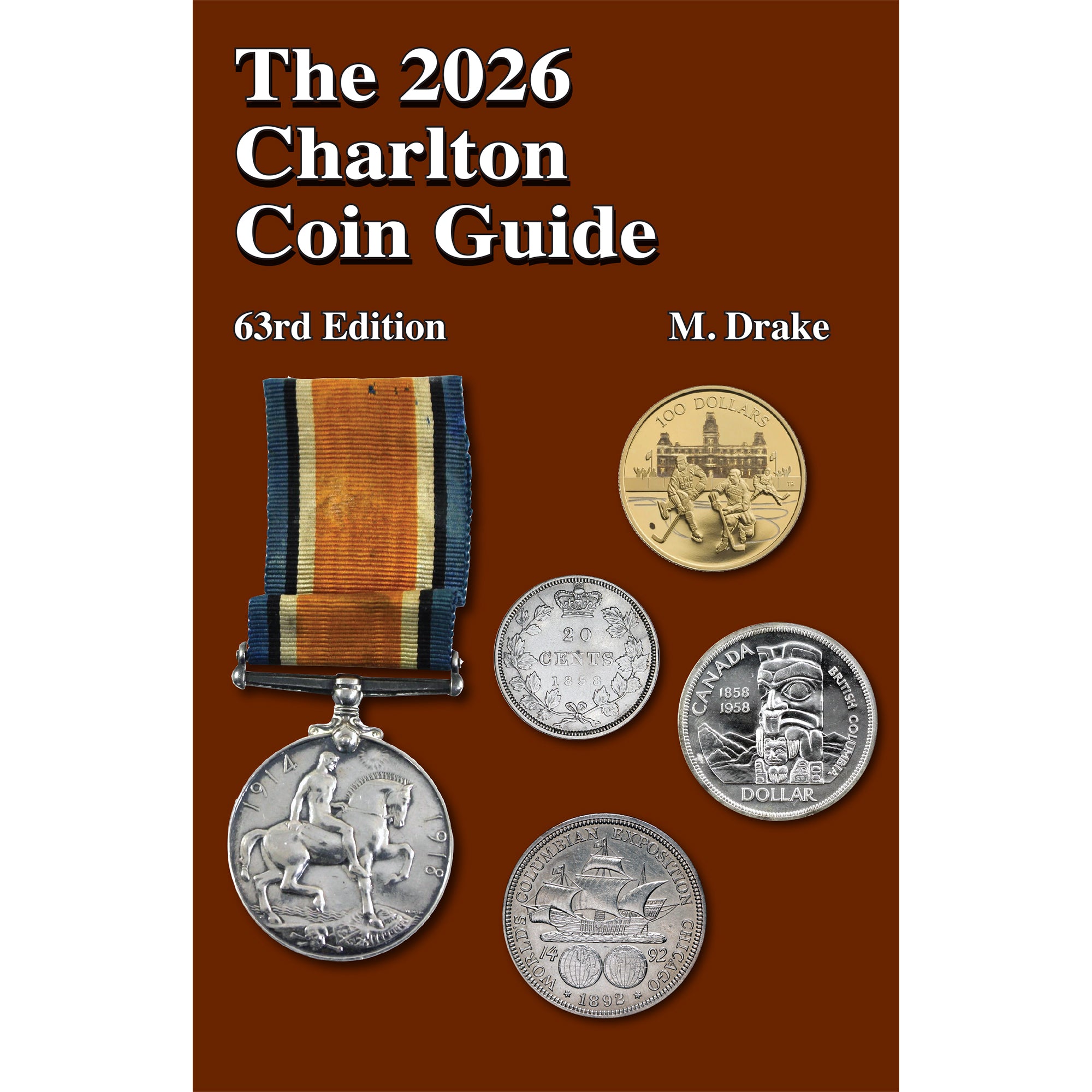 Coin Guide 2026 Charlton Coin Guide 63rd Edition Book Vancouver
