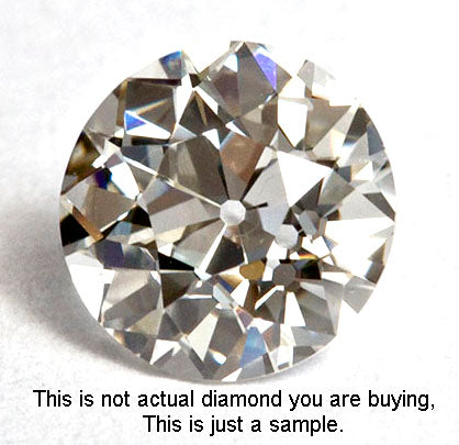 Loose diamond Old European Cut 0.11ct, I1, H