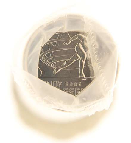 fullMatchVisible"Vancouver 2010" 2009 Olympic "Olympic Moment #3 Cindy Klassen Gold"25 cents