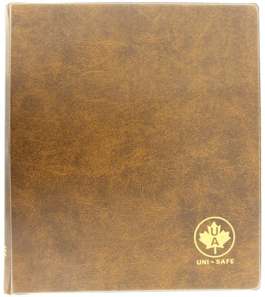 Unimaster #150 Blank Brown Binder