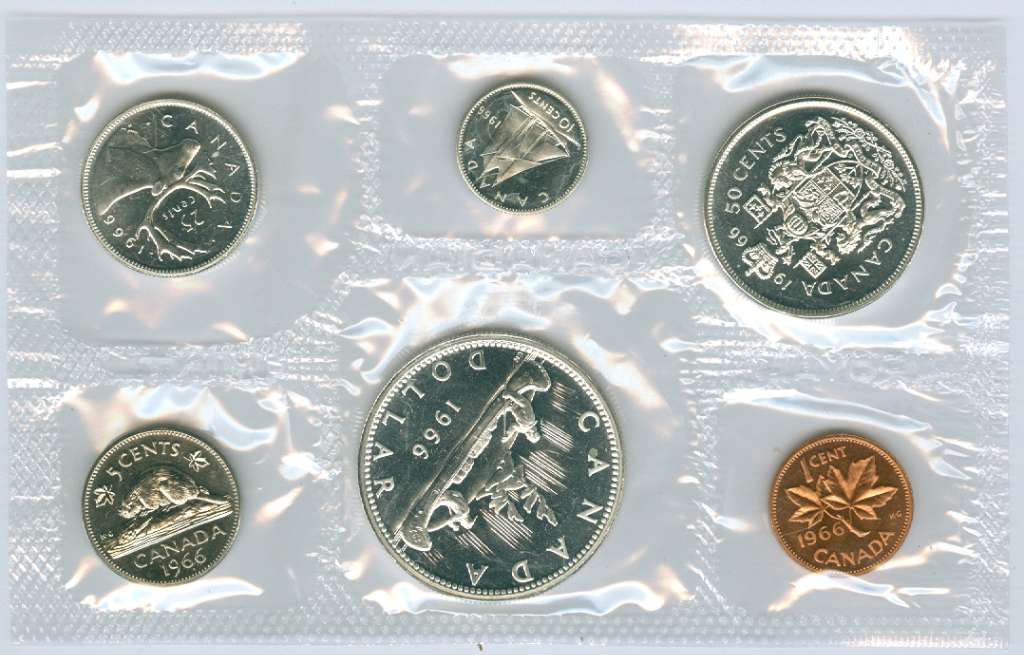 Canada Silver PL Sets 1963-1966 Coin Sell