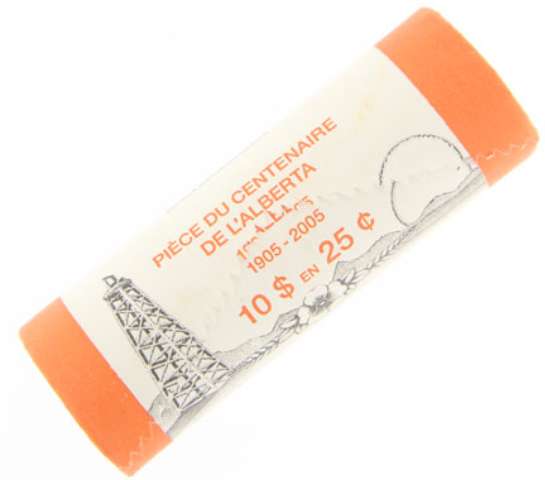 fullMatchVisible2005 Alberta RCM Special Wrap 25 cents