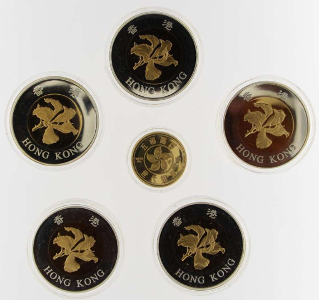 2016 パース造幣局 Five Blessings 999 シルバー コイン Canada Silver 2002 Set Hong Kong The Five Blessings with 4