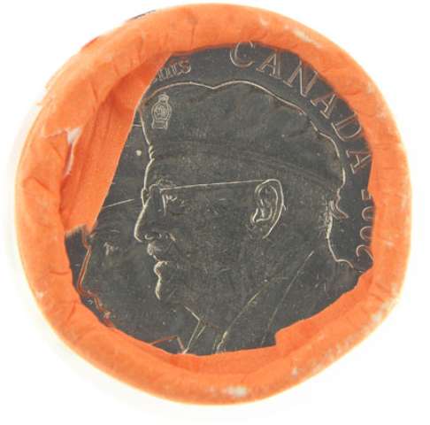 fullMatchVisible2005 Year/Veteran RCM Special Wrapped roll 25 cents