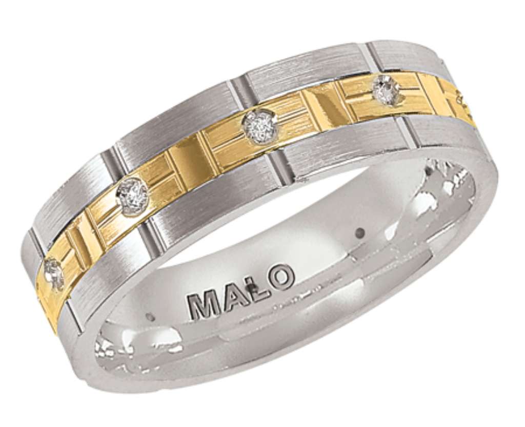 Malo wedding band JMD-706-6G