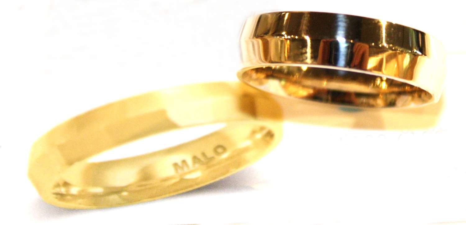 Malo wedding band J-120-610G