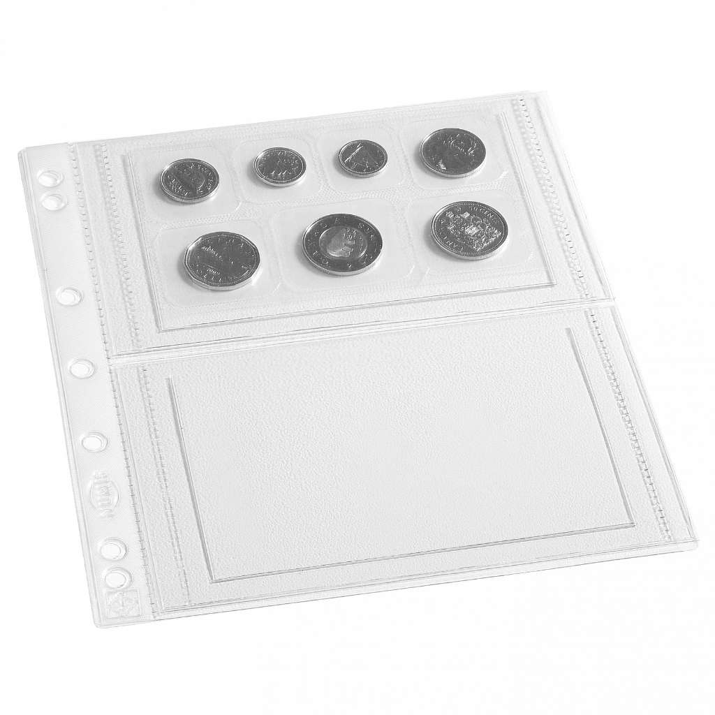 Lighthouse Mint Set Numis Album Refills Pockets/5 NH 2MSS (302 039)