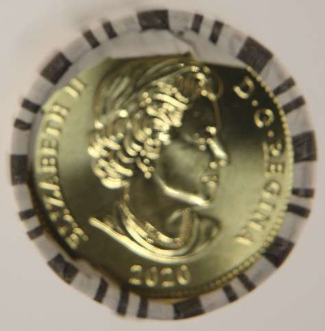 fullMatchVisible2020 RCM Original Roll of $25 Face Value$1