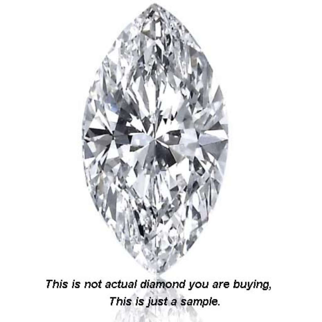 Loose diamond Marquise Shape 0.63ct, I2, H