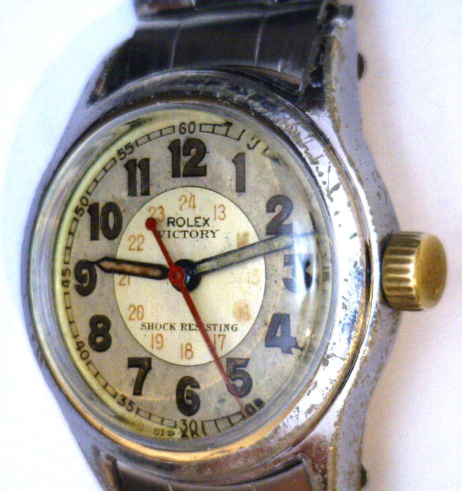 Unisex Rolex Victory Military Polit's watch