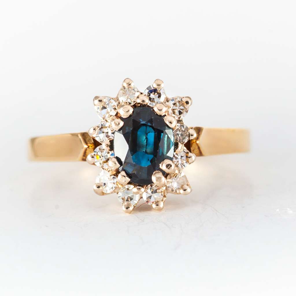 Ladies' 14kt yellow gold dinner ring