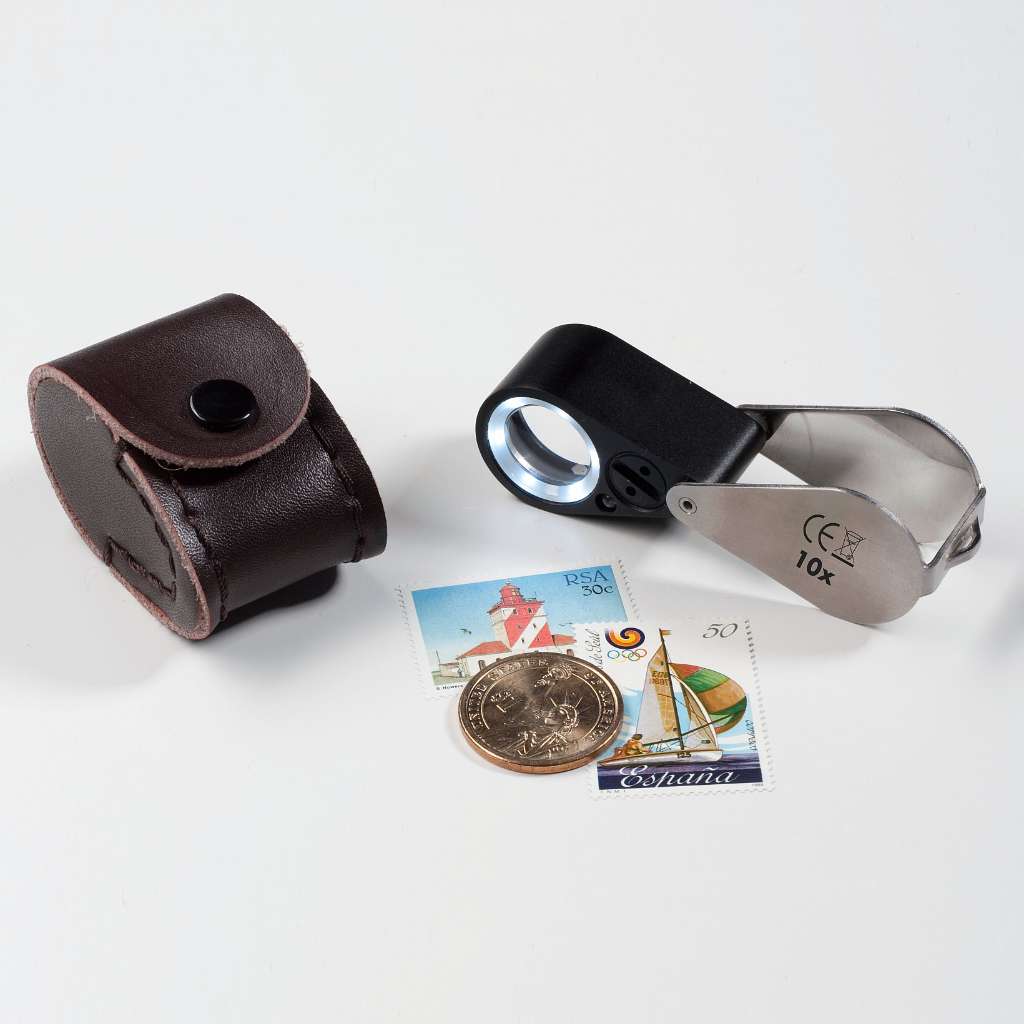 Lighthouse (338 881) 10X Precision Magnifier with Led and UV