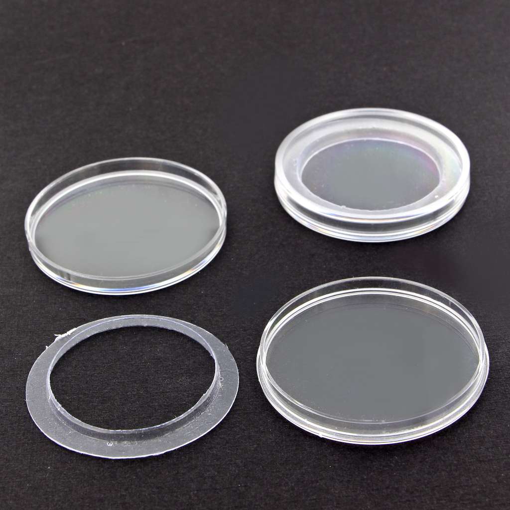 Capsules for 36 mm Silver Dollar Coins