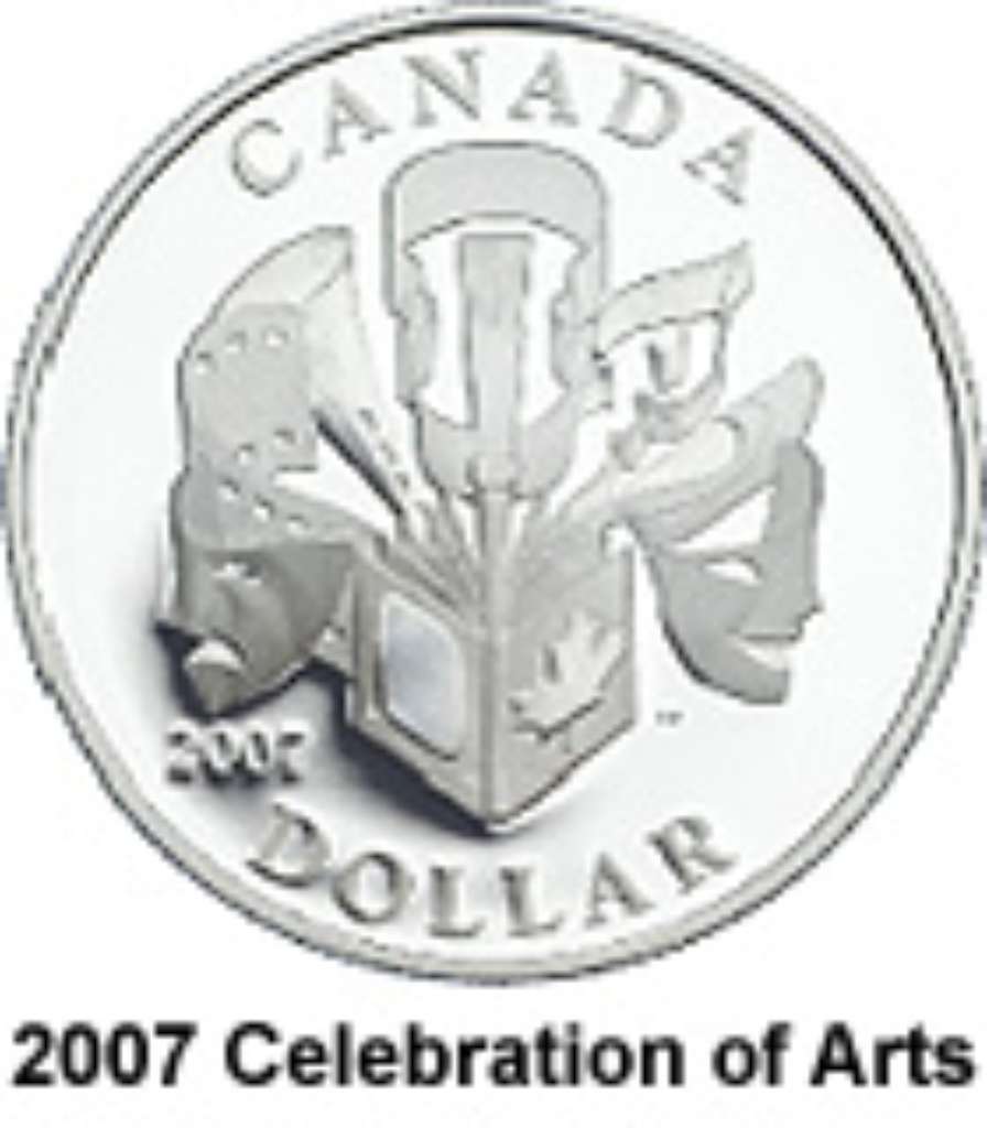 Canada Silver 2007 $1 Celebration of the Arts PF .809oz, .925