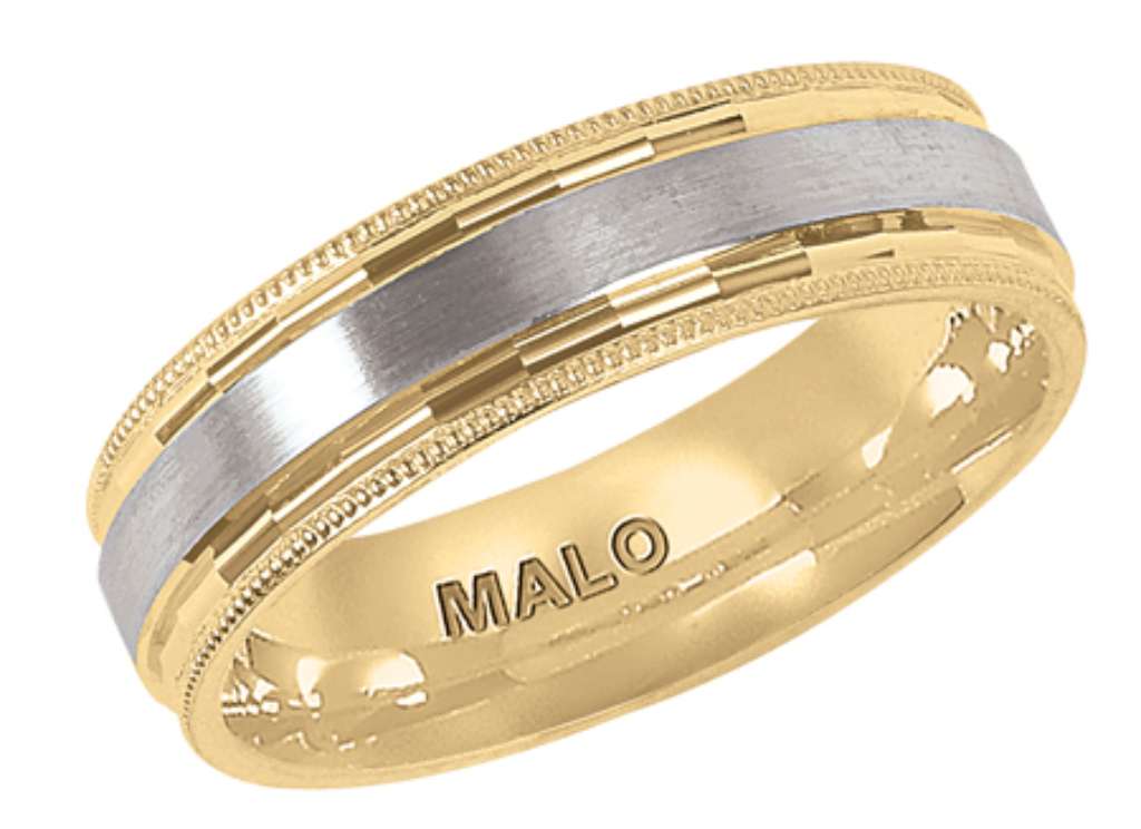 Malo wedding band JM-700-6G