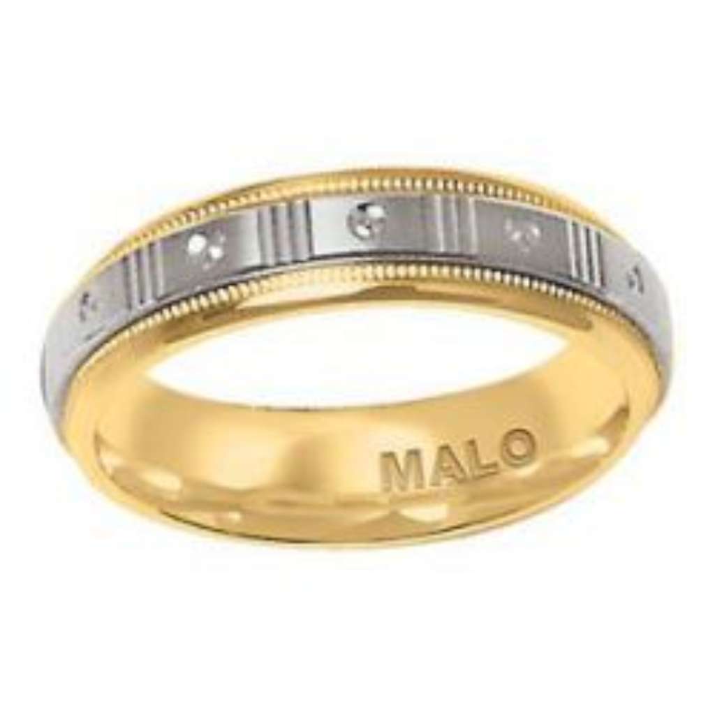 Malo wedding band DC-103-6G