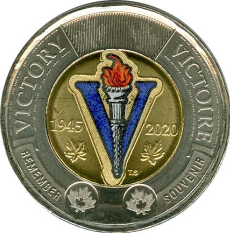 fullMatchVisible2020 Coloured End of the Second World WarMS64N/A