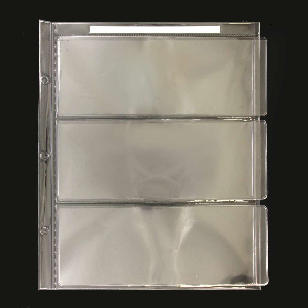 Unimaster Album  Refills 3 Pockets ea