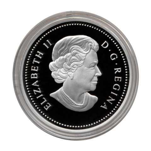 Canada Silver 2006 $5 Sable Island Horses, Coin and Stamp Set PF .9oz,