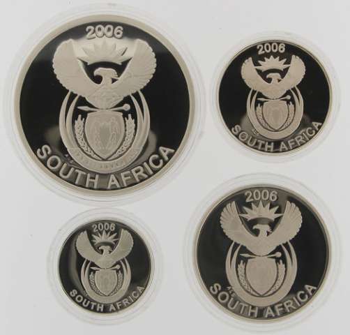 fullMatchVisibleSterling Black-backed Jackal 4 Coin WildlifeN/AN/A