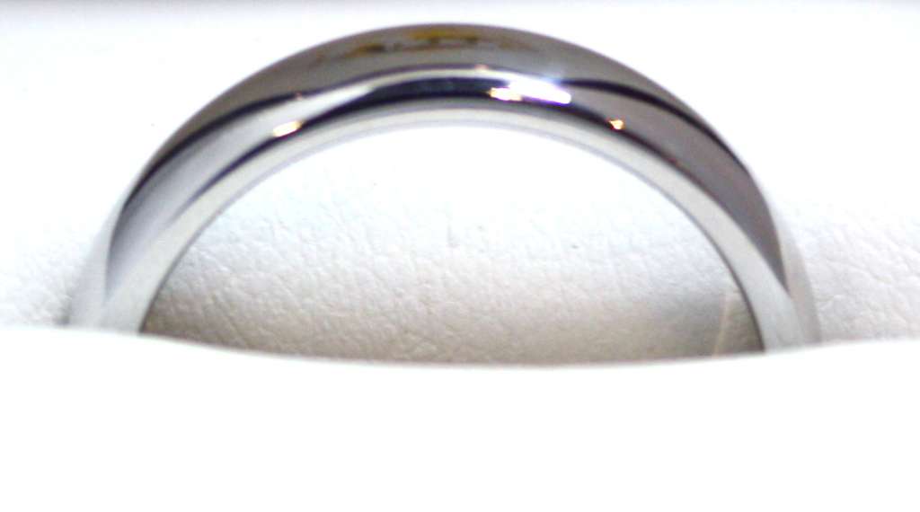 Tiffany wedding band, platinum 950