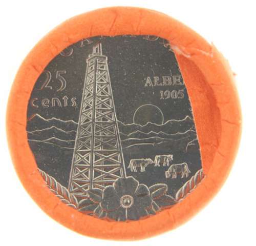 fullMatchVisible2005 Alberta RCM Special Wrap 25 cents